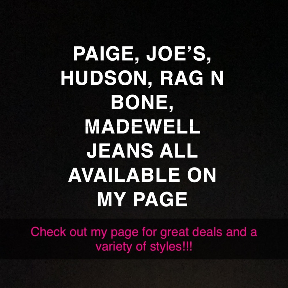 Check out the jeans on my page!